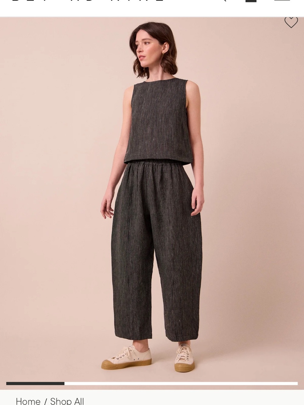 Beyond nine Mable linen pants